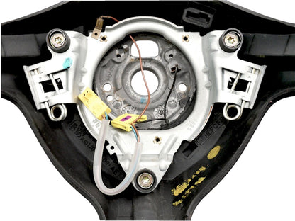 Black Leather 3 Spoke Sport Steering Wheel 99-05 VW Jetta GTI MK4 - Genuine OEM