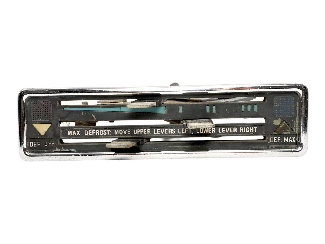 Dash Climate Controls HVAC Levers 72-73 Porsche 914 - Genuine OEM