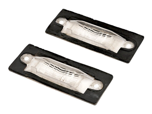 2x License Plate Light Lamp Lens 93-99 VW Golf GTI MK3 / 95 Cabrio 1HM 943 119 A