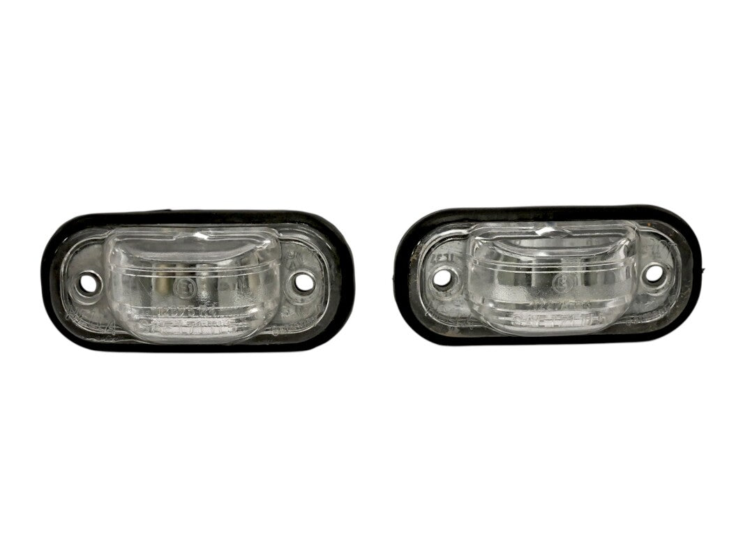 License Plate Light Lamps 80-91 VW Vanagon T3 Genuine OEM Hella - 411 943 191 A