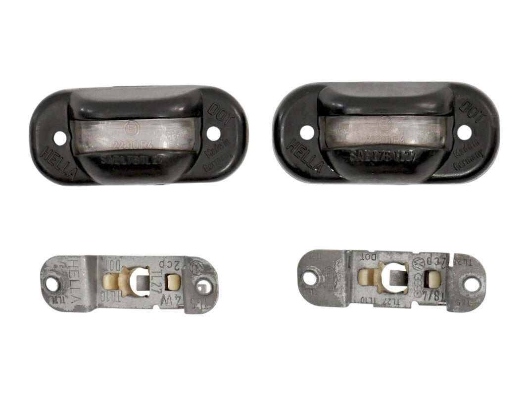 License Plate Light Lamp Lens Holder 75-84 VW Rabbit GTI Jetta MK1 Cabriolet