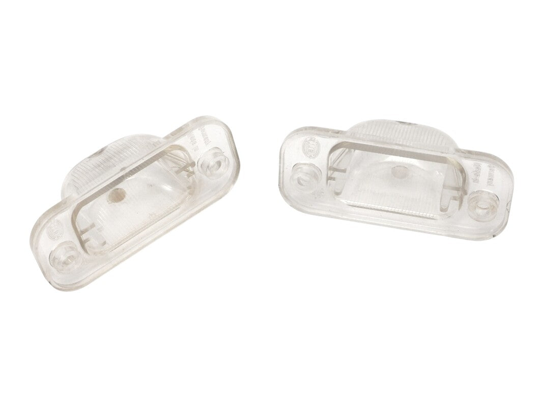 2x License Plate Light Lamp Lens 85-92 VW Jetta Golf GTI MK2 - Genuine OEM Hella
