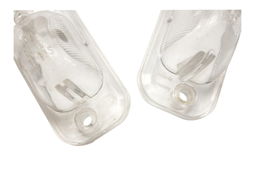 2x License Plate Light Lamp Lens 85-92 VW Jetta Golf GTI MK2 - Genuine OEM Hella