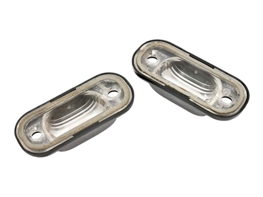 2x License Plate Light Lamp Lens 75-84 VW Rabbit GTI Jetta MK1 Cabriolet Fox OEM
