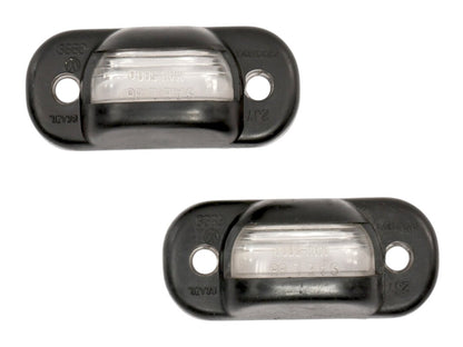 2x License Plate Light Lamp Lens 75-84 VW Rabbit GTI Jetta MK1 Cabriolet Fox OEM