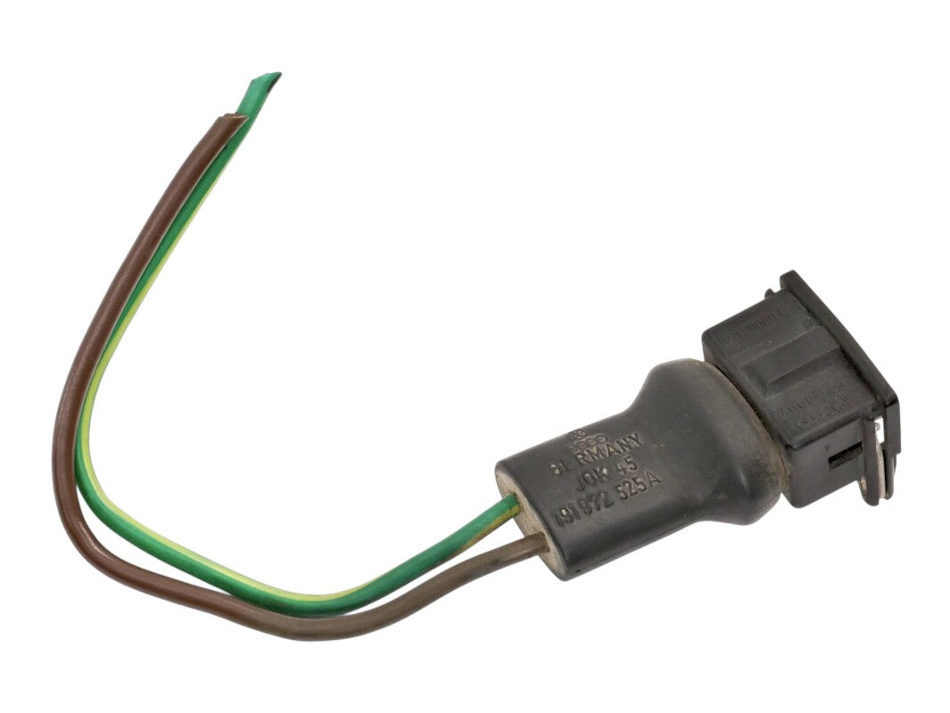2 Pin Wiring Plug Connector Pigtail 85-92 VW Jetta Golf GTI MK2 - 191 906 232 A