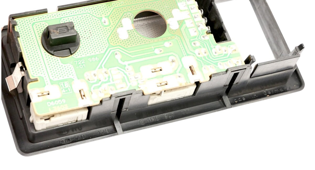 Black Interior Dome Map Light Lamp 92-94 VW Corrado - Genuine - 1H0 947 111