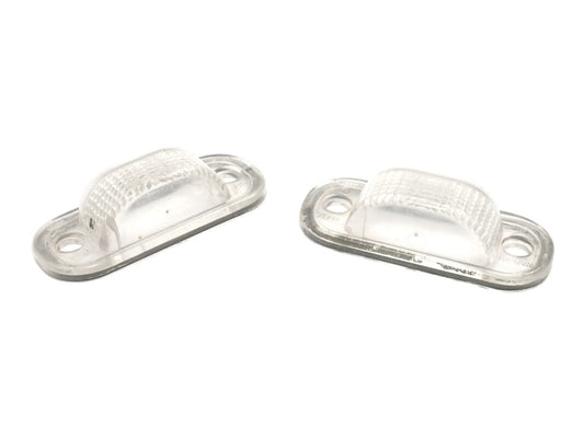 2x License Plate Lights Lamp Lens 75-84 VW Rabbit GTI Jetta MK1 Cabriolet Fox