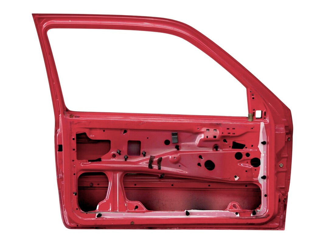 LH Front Door Shell Skin 93-99 VW Golf GTI MK3 2DR - Genuine - LP3G Flash Red