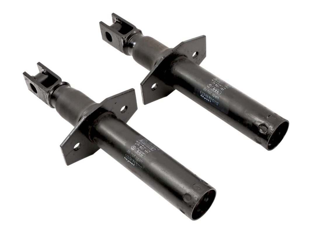 2x Bumper Mount Shock Brackets 84-91 Porsche 924 944 - Genuine OEM - 477 807 181