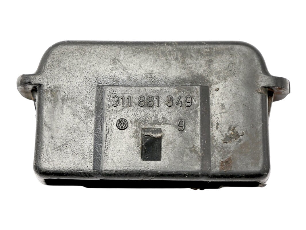 Outer Seat Rail End Cap 73-79 VW Beetle Bug Aircooled - Genuine - 311 881 349