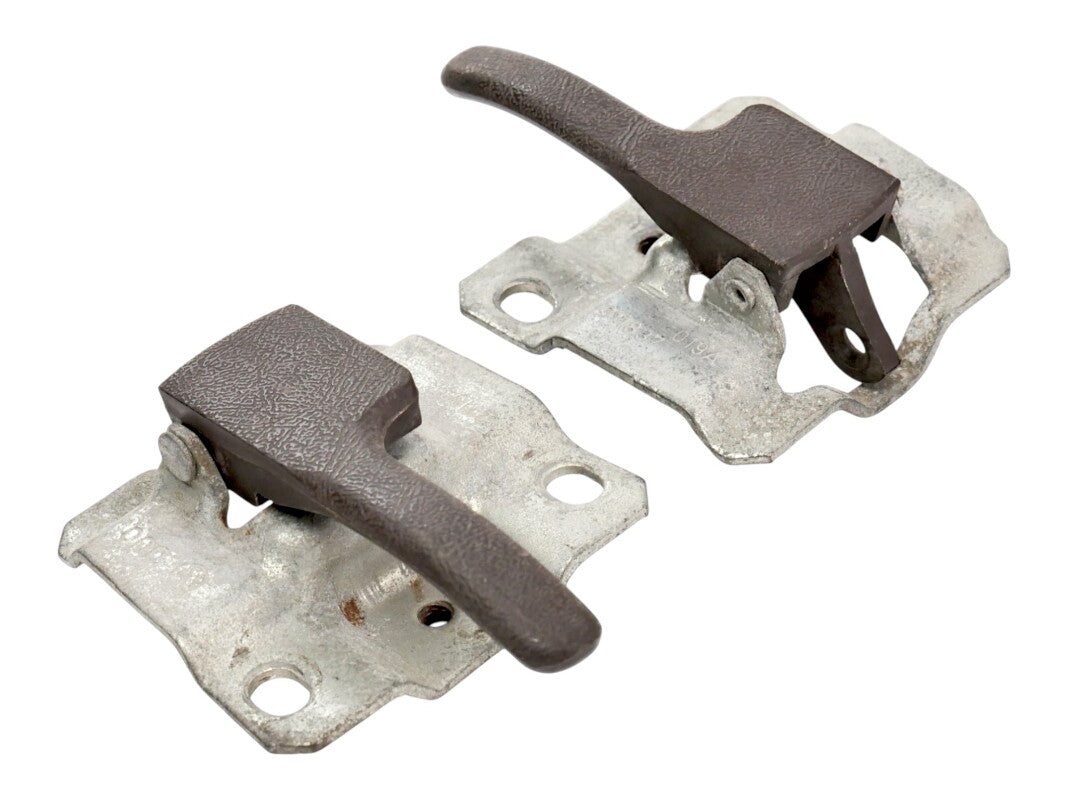 Brown Interior Door Handle Pulls 74-79 VW Bus Aircooled  211 837 019 A / 020 A