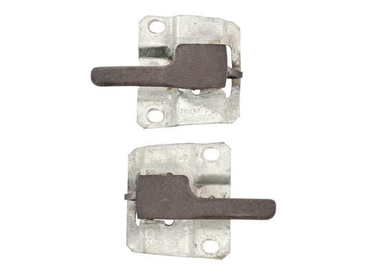 Brown Interior Door Handle Pulls 74-79 VW Bus Aircooled  211 837 019 A / 020 A