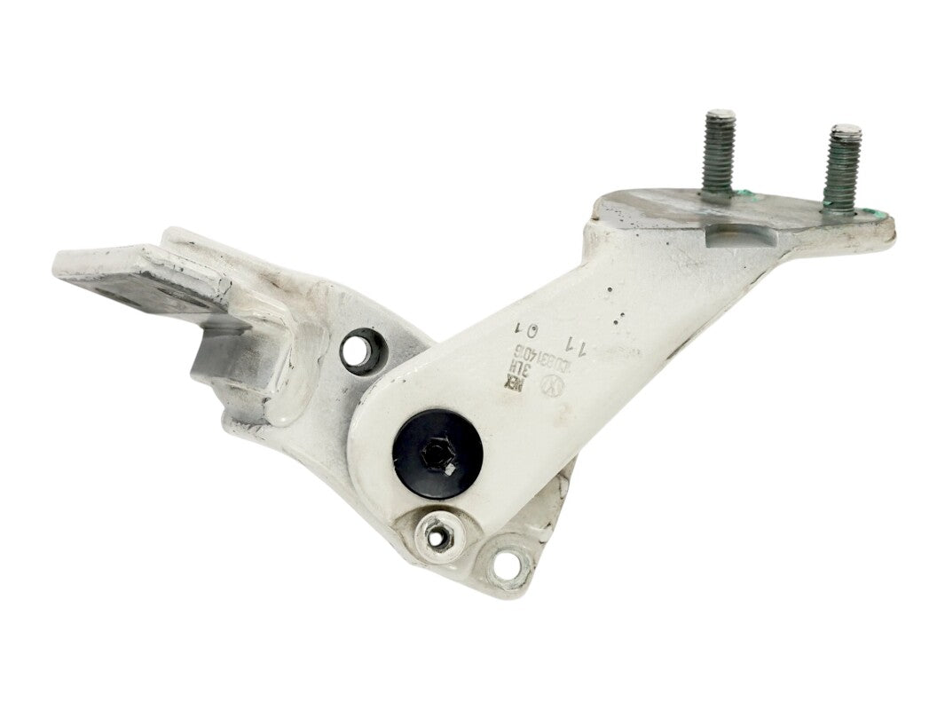 LH Upper Door Hinge Mirror Mount 00-10 VW Beetle White - Genuine - 1C0 831 401 G