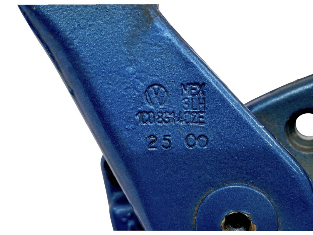 RH Upper Door Hinge Mirror Mount 00-10 VW Beetle Blue - Genuine - 1C0 831 402 E
