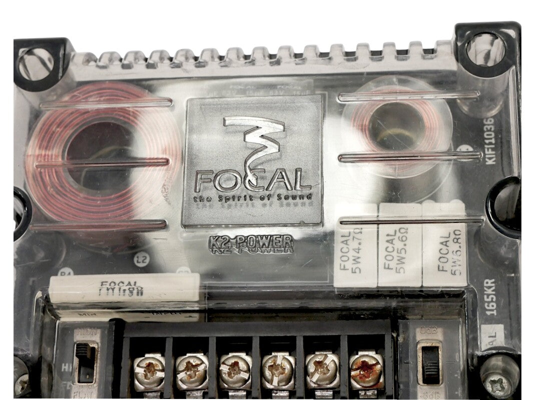Pair 2-Way Focal Crossover K2 Power 165KR 160wMatched Rare Car Audio Vintage