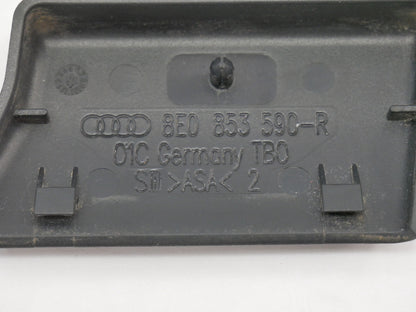 RH Exterior B Pillar Trim Cover Cap 02-08 Audi A4 S4 B6 B7 - OEM - 8E0 853 590 R