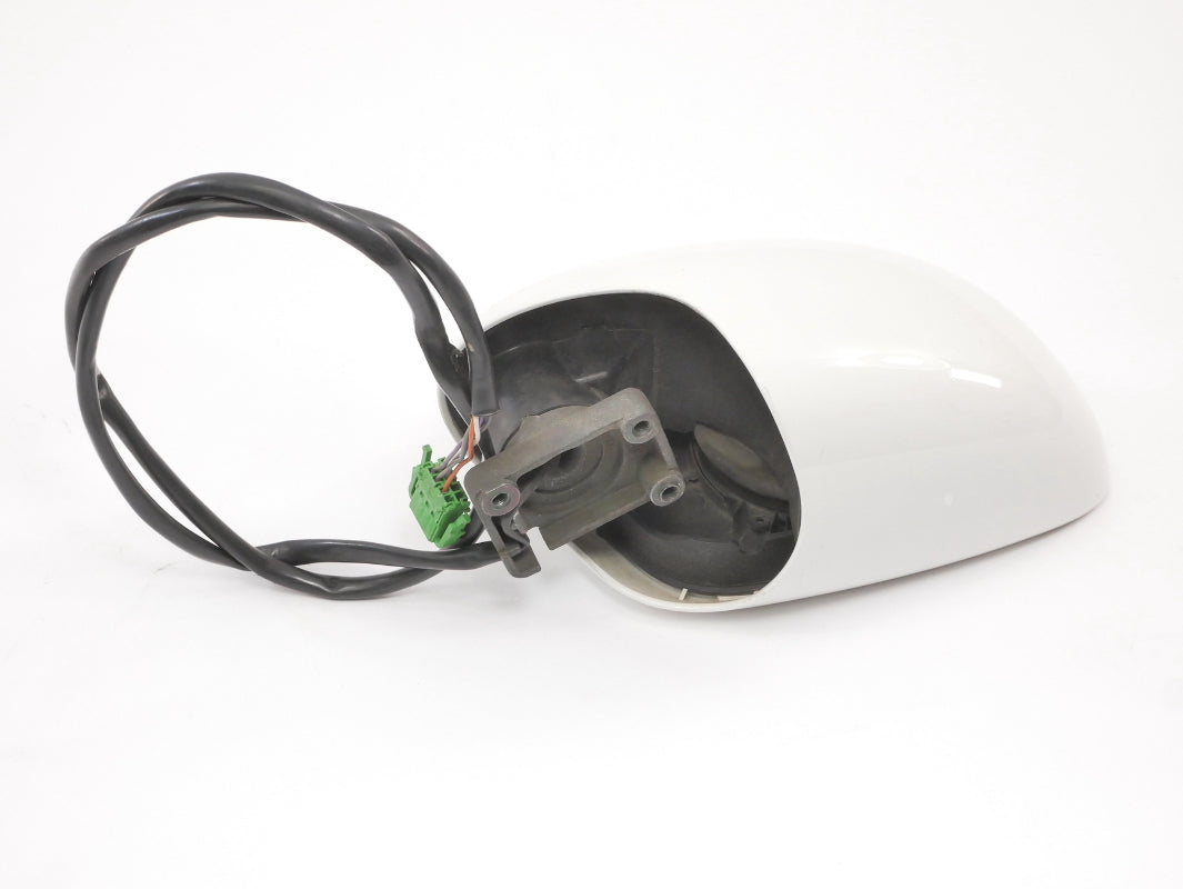 LH Exterior Side View Mirror 00-03 VW Beetle - LA9B Cool White - Genuine