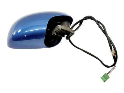 RH Exterior Side View Mirror 00-03 VW Beetle - LA5W Ravenna Blue - Genuine