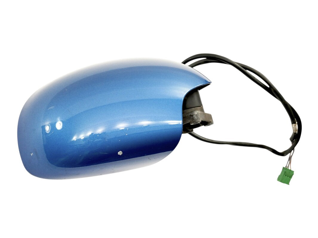 RH Exterior Side View Mirror 00-03 VW Beetle - LA5W Ravenna Blue - Genuine
