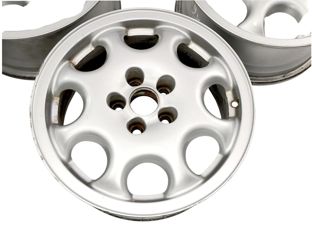 Stock BBS 15" Alloy Wheel Rims Set 95-97 VW Passat B4 5x100 VR6 GTI MK3 Genuine