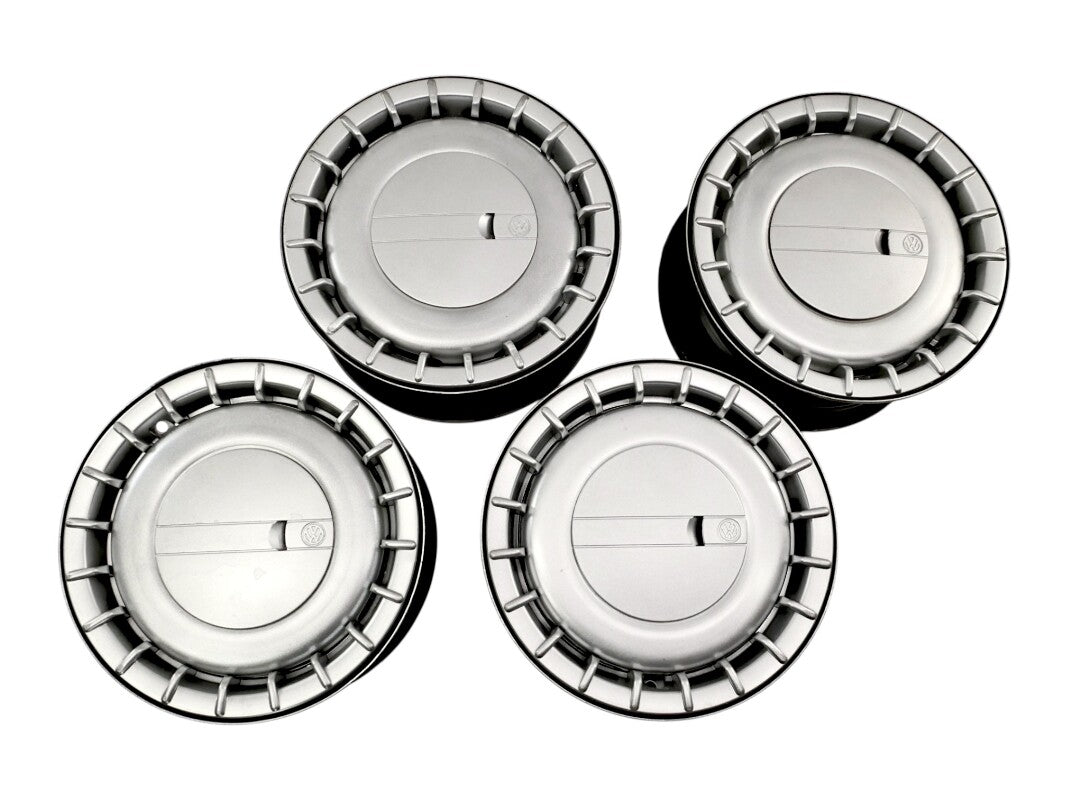 13" x 5.5" Stock Steel Wheel Rim Set 4x100 VW Jetta Golf Rabbit MK1 MK2 Cabriolet