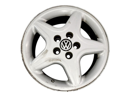 Stock 15" Alloy Wheel Rim 96-99 VW GTI VR6 MK3 5x100 OEM - 1HM 601 025 E