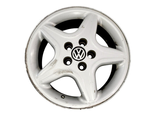 Stock 15" Alloy Wheel Rim 96-99 VW GTI VR6 MK3 5x100 OEM - 1HM 601 025 E