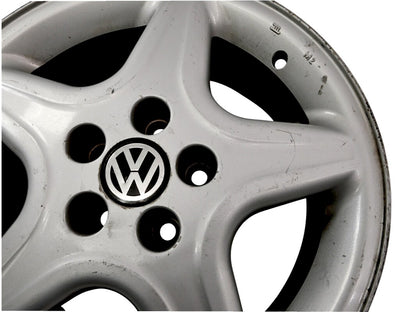 Stock 15" Alloy Wheel Rim 96-99 VW GTI VR6 MK3 5x100 - OEM - 1HM 601 025 E