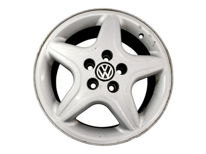 Stock 15" Alloy Wheel Rim 96-99 VW GTI VR6 MK3 5x100 - OEM - 1HM 601 025 E