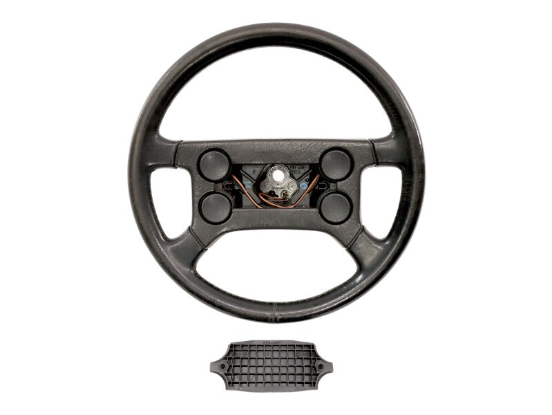 4 Spoke Sport Leather Steering Wheel VW Scirocco Cabriolet GTI Jetta MK1 MK2 OEM