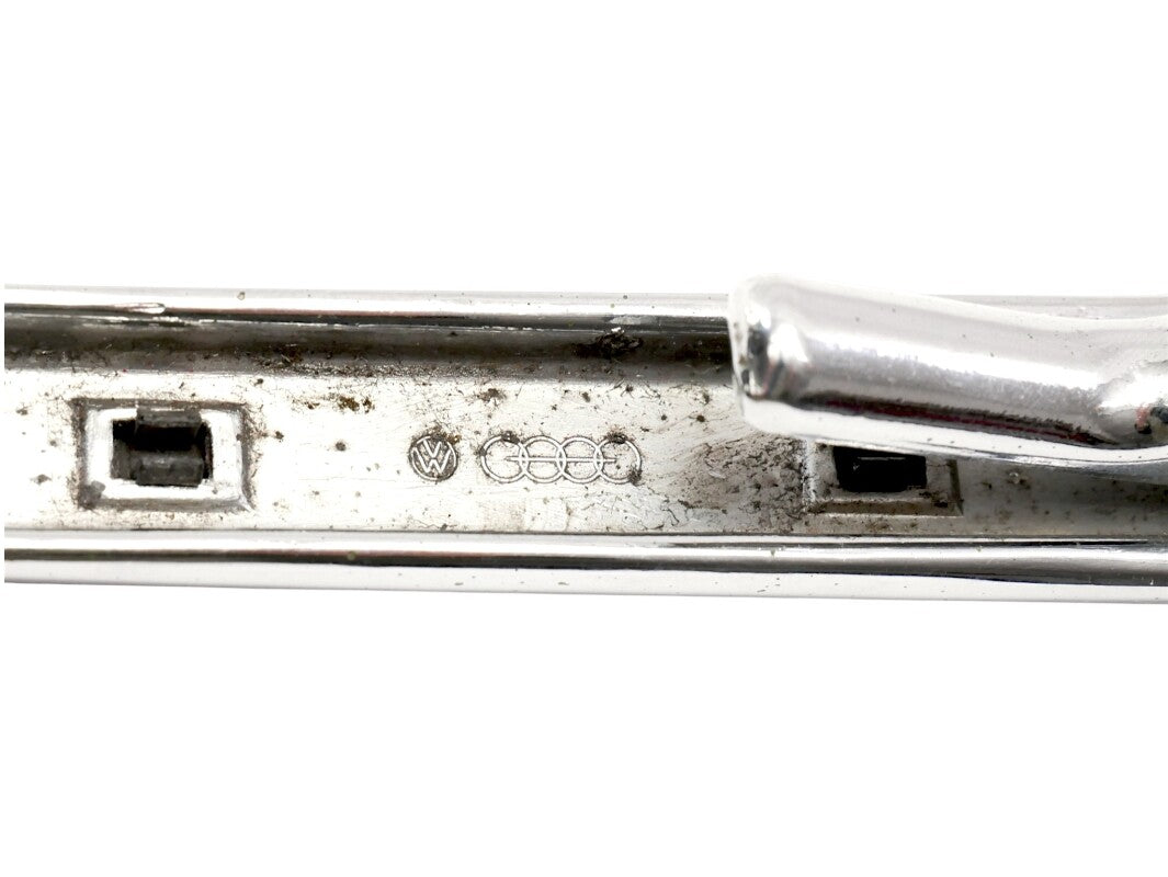 RH Rear Chrome Metal Exterior Door Handle 1975 75 VW Rabbit MK1 - Genuine OEM