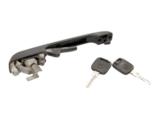 RH Front Exterior Door Handle w/ Keys 76-92 VW Jetta Rabbit Golf MK1 MK2 Genuine