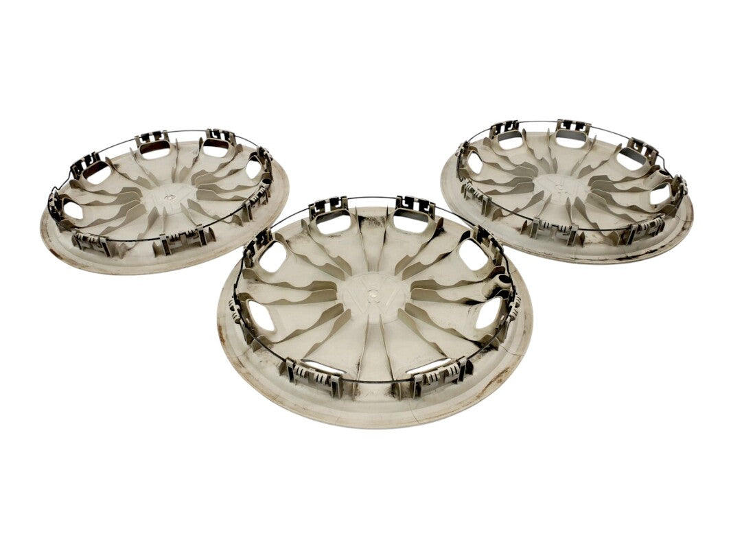 3x Hub Cap Wheel Cover Set 14" 93-99 VW Jetta Golf Cabrio MK3 OEM - 1HM 601 147