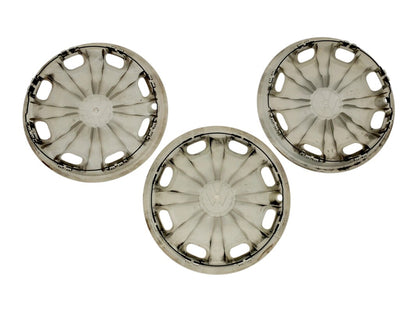 3x Hub Cap Wheel Cover Set 14" 93-99 VW Jetta Golf Cabrio MK3 OEM - 1HM 601 147