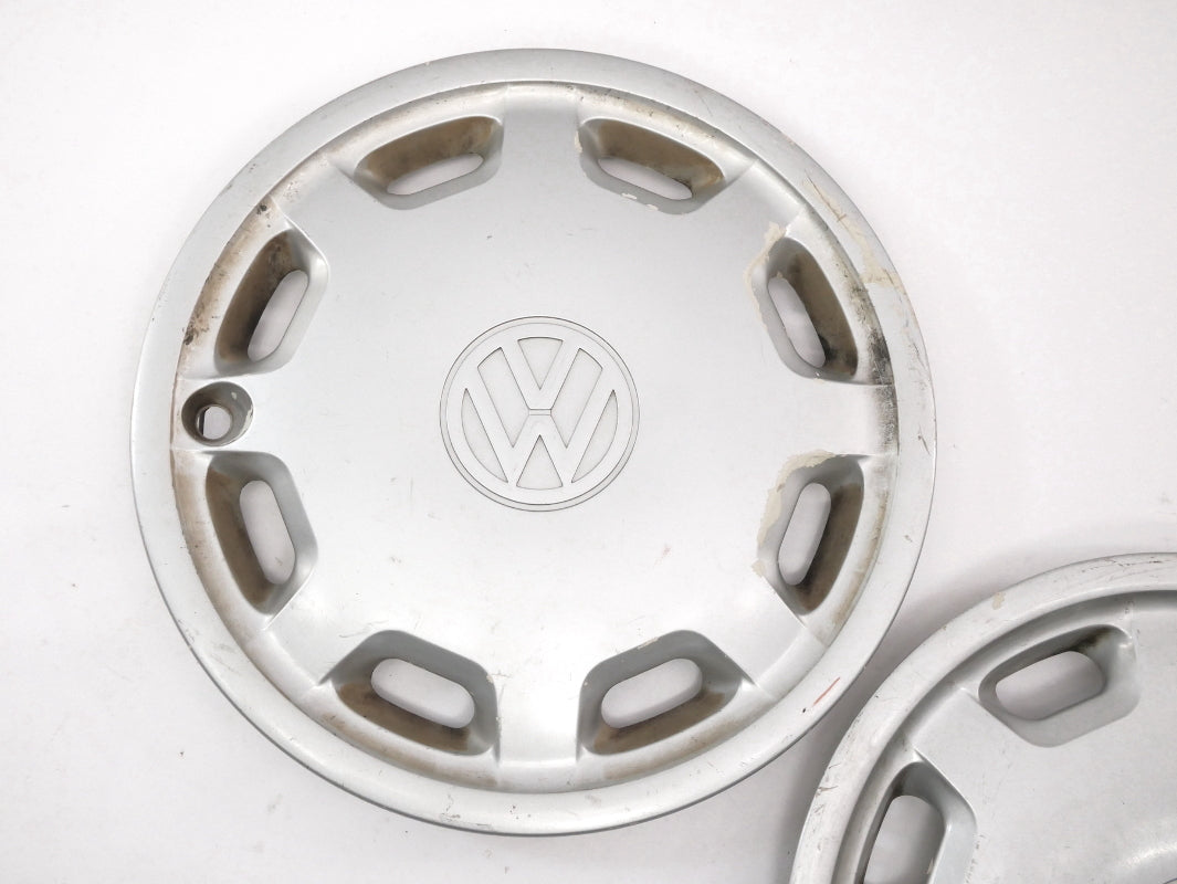 3x Hub Cap Wheel Cover Set 14" 93-99 VW Jetta Golf Cabrio MK3 OEM - 1HM 601 147