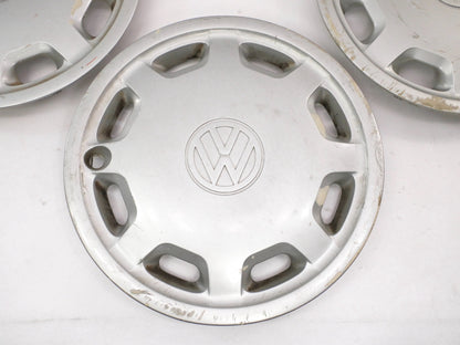 3x Hub Cap Wheel Cover Set 14" 93-99 VW Jetta Golf Cabrio MK3 OEM - 1HM 601 147