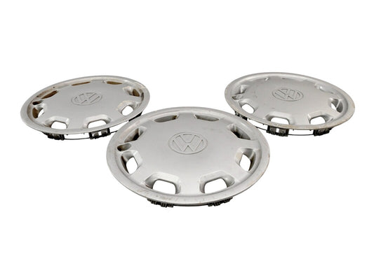 3x Hub Cap Wheel Cover Set 14" 93-99 VW Jetta Golf Cabrio MK3 OEM - 1HM 601 147