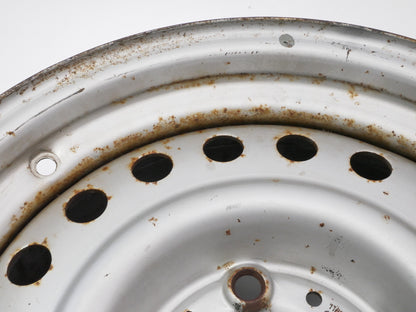 15" x 6.5" 20 Hole Steel Wheel BMW 525i E34 5x120 - Genuine - 1181843