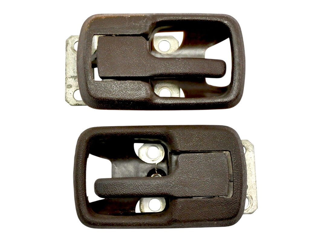 Brown Interior Door Handle Set VW Jetta Rabbit MK1 Vanagon - OEM - 171 837 235