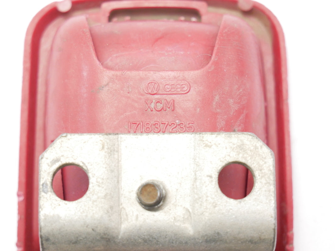 LH Red Interior Door Handle VW Jetta Rabbit MK1 Vanagon - Genuine - 171 837 235