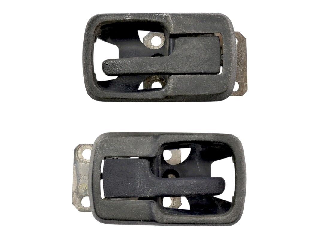 DK Blue Interior Door Handle Set VW Jetta Rabbit MK1 Vanagon - OEM - 171 837 235