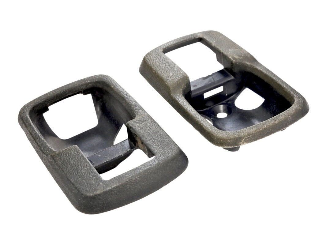 2x DK Blue Interior Door Handle Trim Surround VW Rabbit MK1 Vanagon 171 837 235