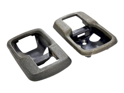 2x DK Blue Interior Door Handle Trim Surround VW Rabbit MK1 Vanagon 171 837 235