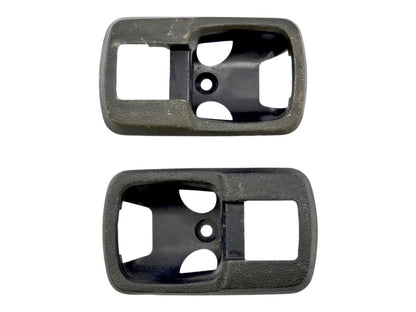 2x DK Blue Interior Door Handle Trim Surround VW Rabbit MK1 Vanagon 171 837 235
