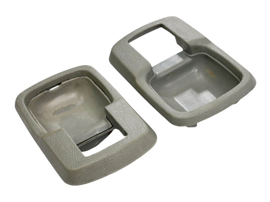 Pair Interior Door Handle Trim Surround VW Rabbit MK1 - Genuine - 171 837 235