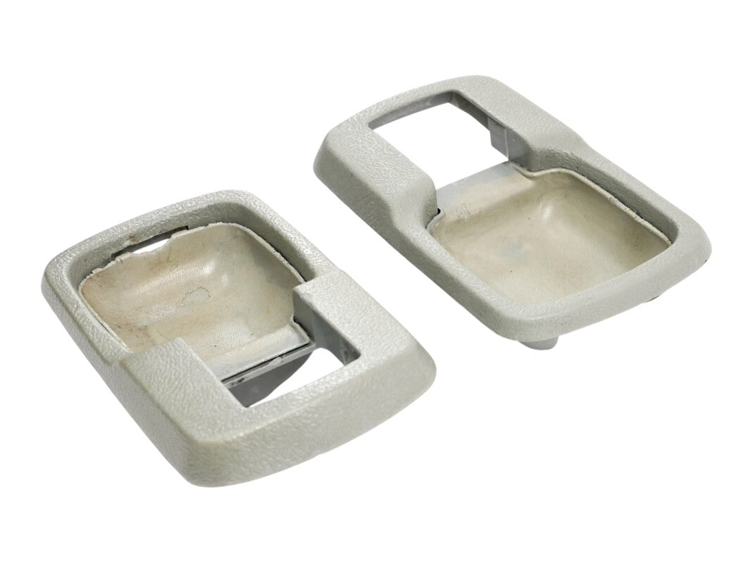 Pair Interior Door Handle Trim Surround VW Rabbit MK1 Genuine OEM - 171 837 235