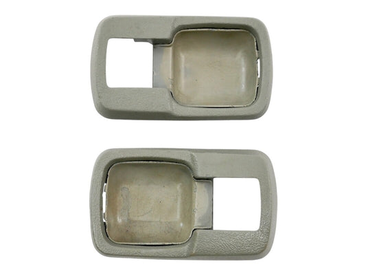 Pair Interior Door Handle Trim Surround VW Rabbit MK1 Genuine OEM - 171 837 235