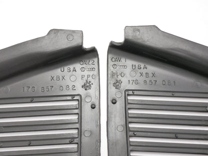 Dash Speaker Grille Cover Set 85-87 VW Jetta Golf GTI Mk2 - OEM - 176 857 081