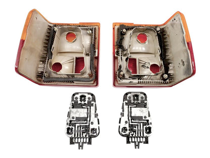 Tail Light Taillight Set Audi 100 200 4000 5000 Quattro - 445 945 217 / 218 A